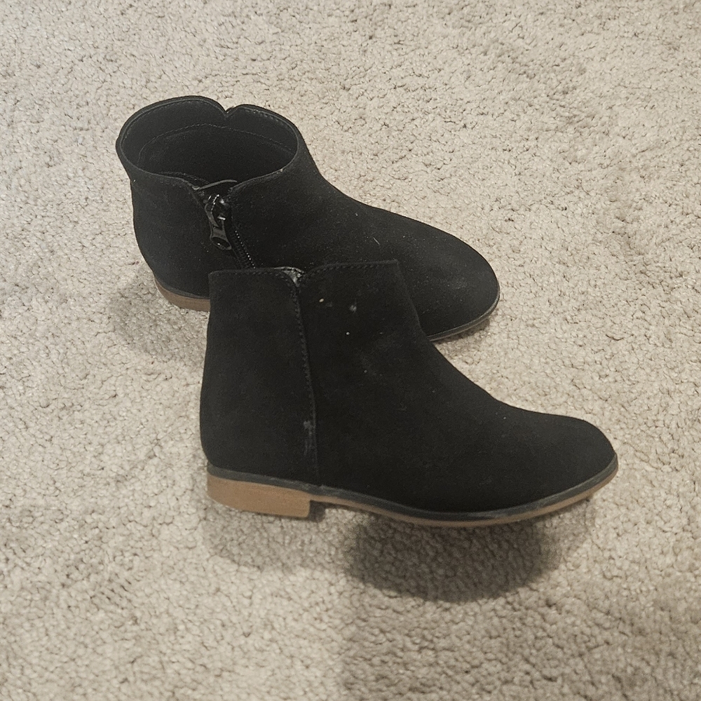 Black Suede Ankle Boots